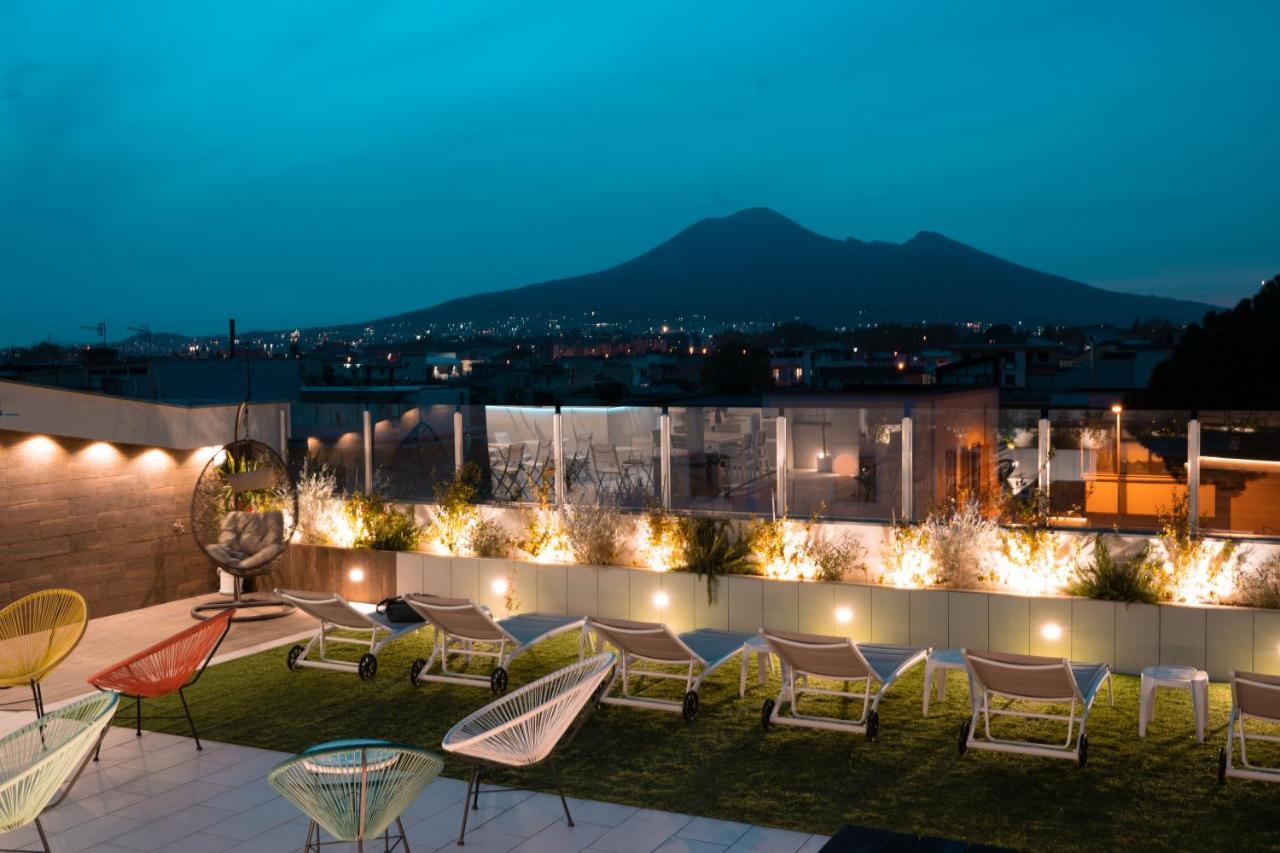 Houses & Rooftop Pompei - Sky מראה חיצוני תמונה