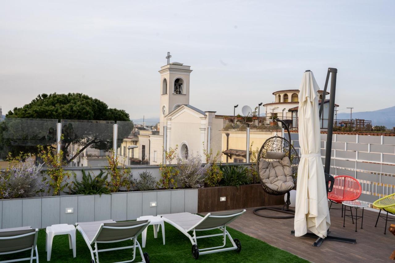 Houses & Rooftop Pompei - Sky מראה חיצוני תמונה